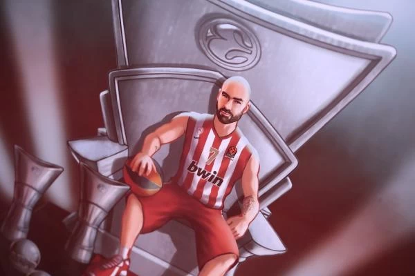 Ολυμπιακός: Βραβεύτηκε και αποθεώθηκε ο «θρυλικός» Σπανούλης (εικόνες-βίντεο)